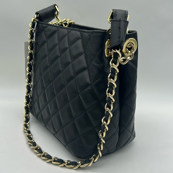 2185- Cheval Firenze Shoulder Leather Bag Made In Italy NWT - Picture 3 of 10